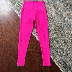 Beyond Yoga Hot Pink High-Rise Leggings